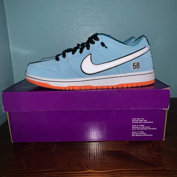 nike ab dunk low gulf 58 9.5 mens - Picture 3 of 8